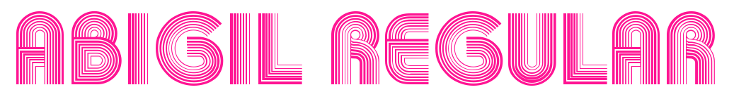 abigil regular預覽圖片