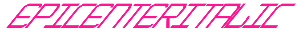 EpicenterItalic預(yù)覽圖片