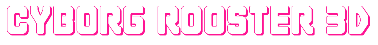 Cyborg Rooster 3D預覽圖片