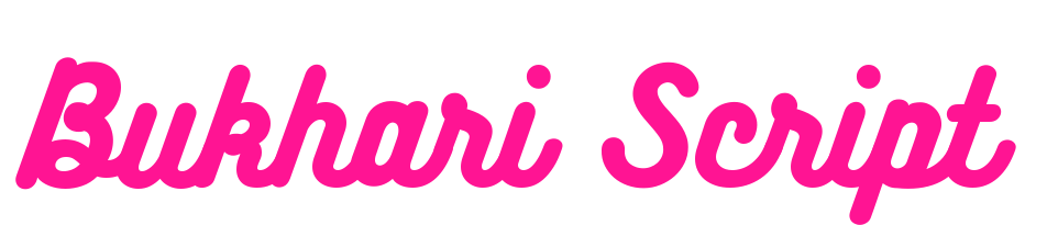 Bukhari Script預(yù)覽圖片