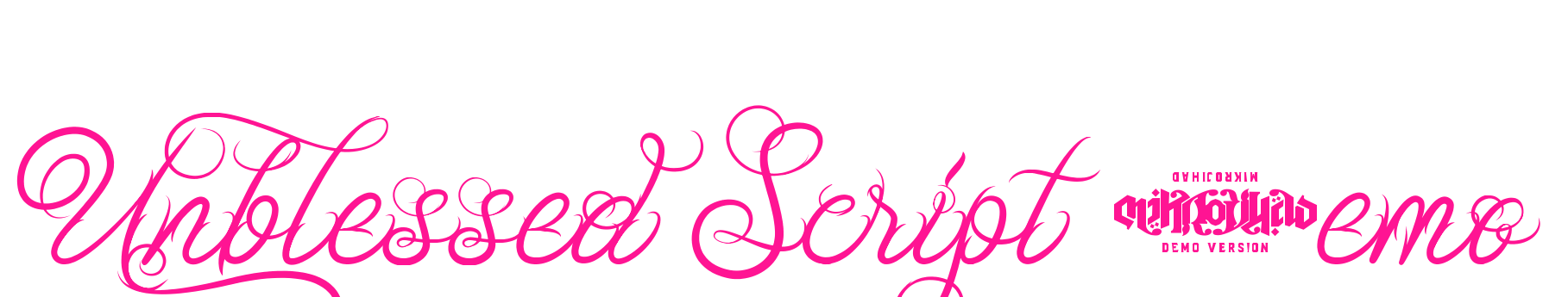 Unblessed Script Demo預覽圖片