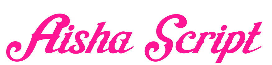 Aisha Script預(yù)覽圖片