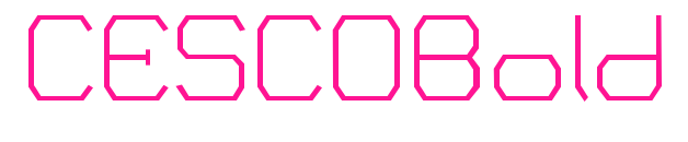 CESCOBold預(yù)覽圖片