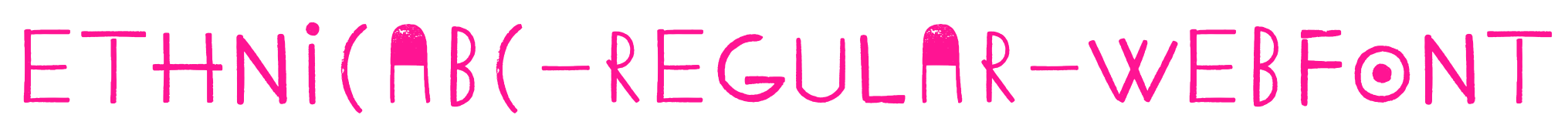 ethnicabc-regular-webfont預(yù)覽圖片