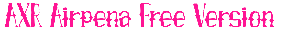 AXR Airpena Free Version預(yù)覽圖片