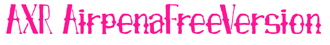 AXR AirpenaFreeVersion預(yù)覽圖片