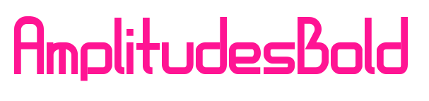 AmplitudesBold預(yù)覽圖片