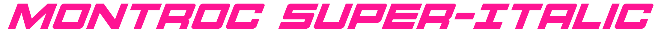 Montroc Super-Italic預(yù)覽圖片