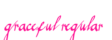 graceful regular預覽圖片