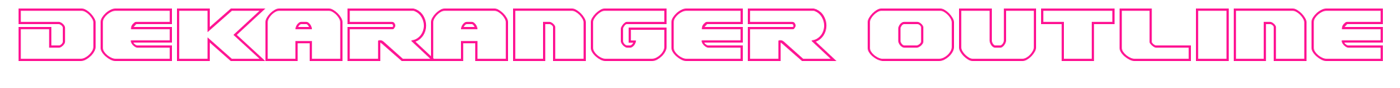 Dekaranger Outline預(yù)覽圖片