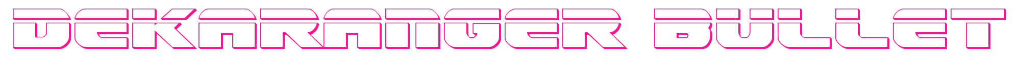 Dekaranger Bullet預(yù)覽圖片