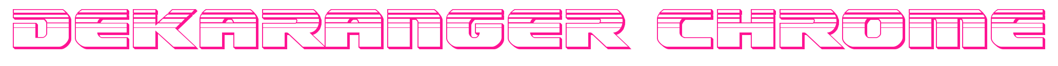 Dekaranger Chrome預(yù)覽圖片