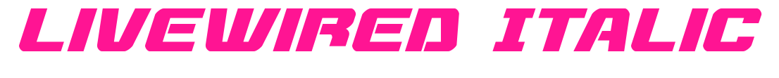 Livewired Italic預覽圖片