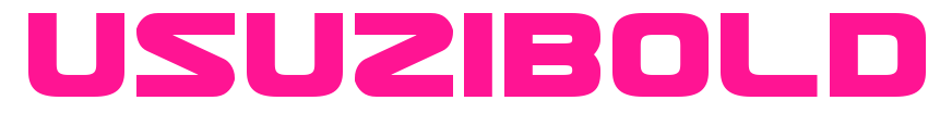 usuzibold預(yù)覽圖片