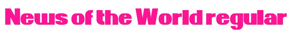News of the World regular預覽圖片