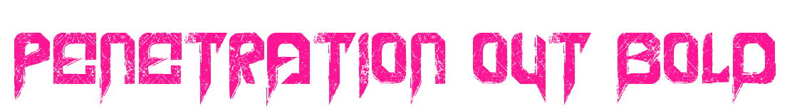 Penetration Out Bold預(yù)覽圖片