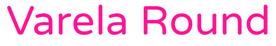 Varela Round預覽圖片