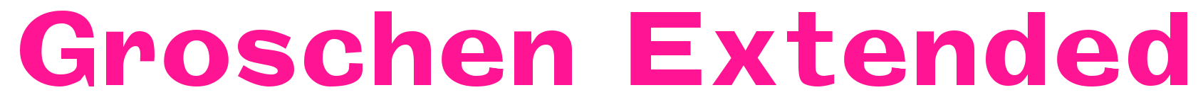 Groschen Extended預覽圖片