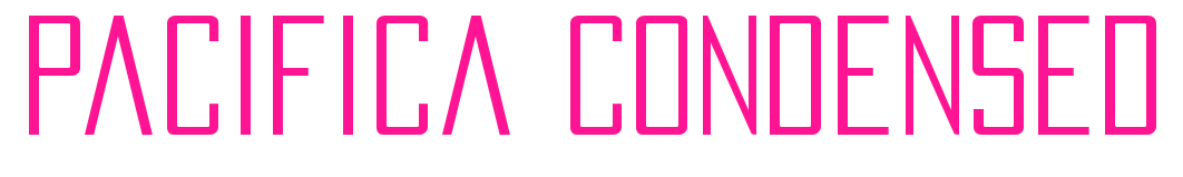 Pacifica Condensed預(yù)覽圖片