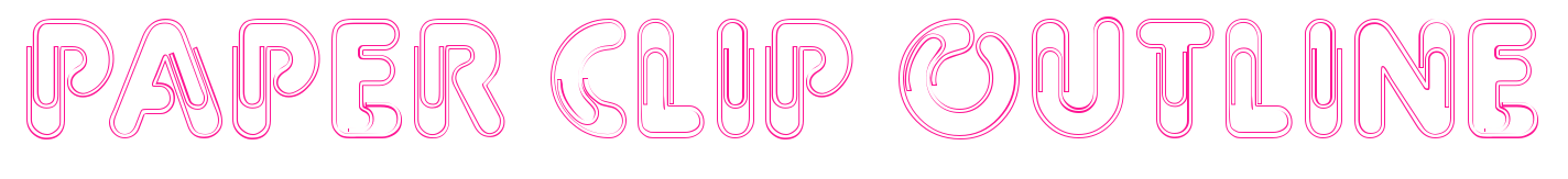 Paper Clip Outline預覽圖片