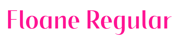 Floane Regular預覽圖片