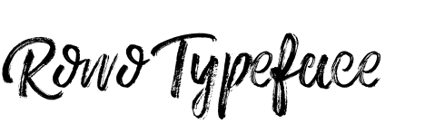 Rowo Typeface預覽圖片