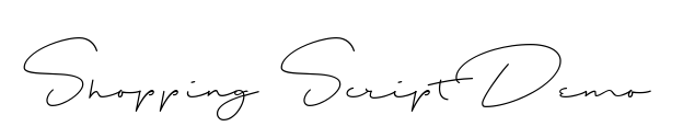 Shopping Script Demo預覽圖片