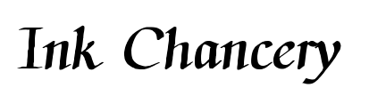 Ink Chancery預覽圖片
