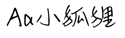 Aa小狐貍