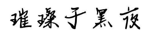 璀璨于黑夜